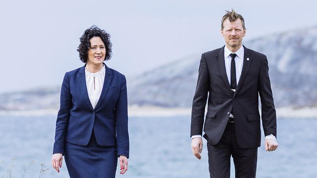Gruppefoto med tre ansatte fra Bodø begravelsesbyrå