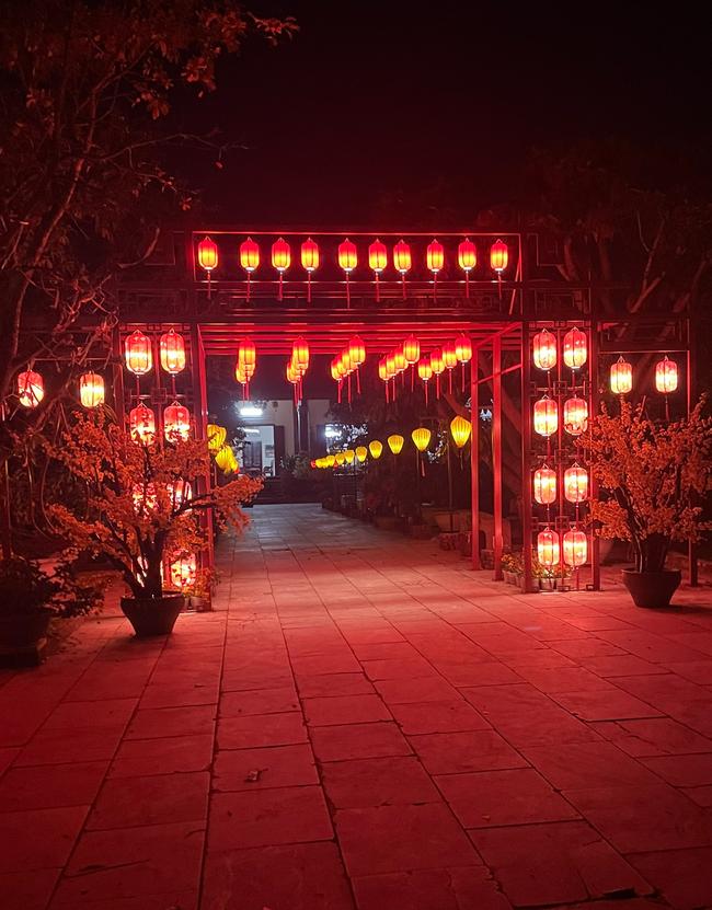 Lanterner ved Linh Ung Pagoda